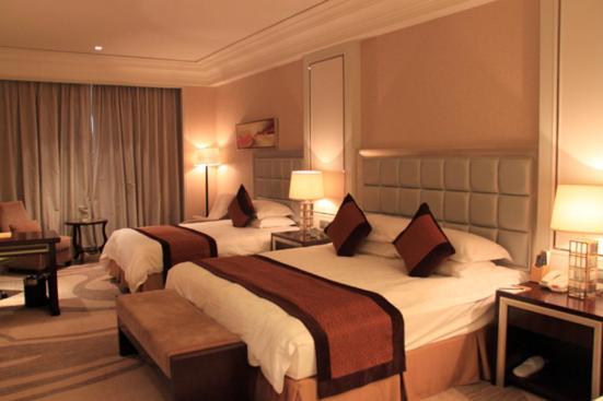Landison Green Town Hotel Xinchang Ruang foto